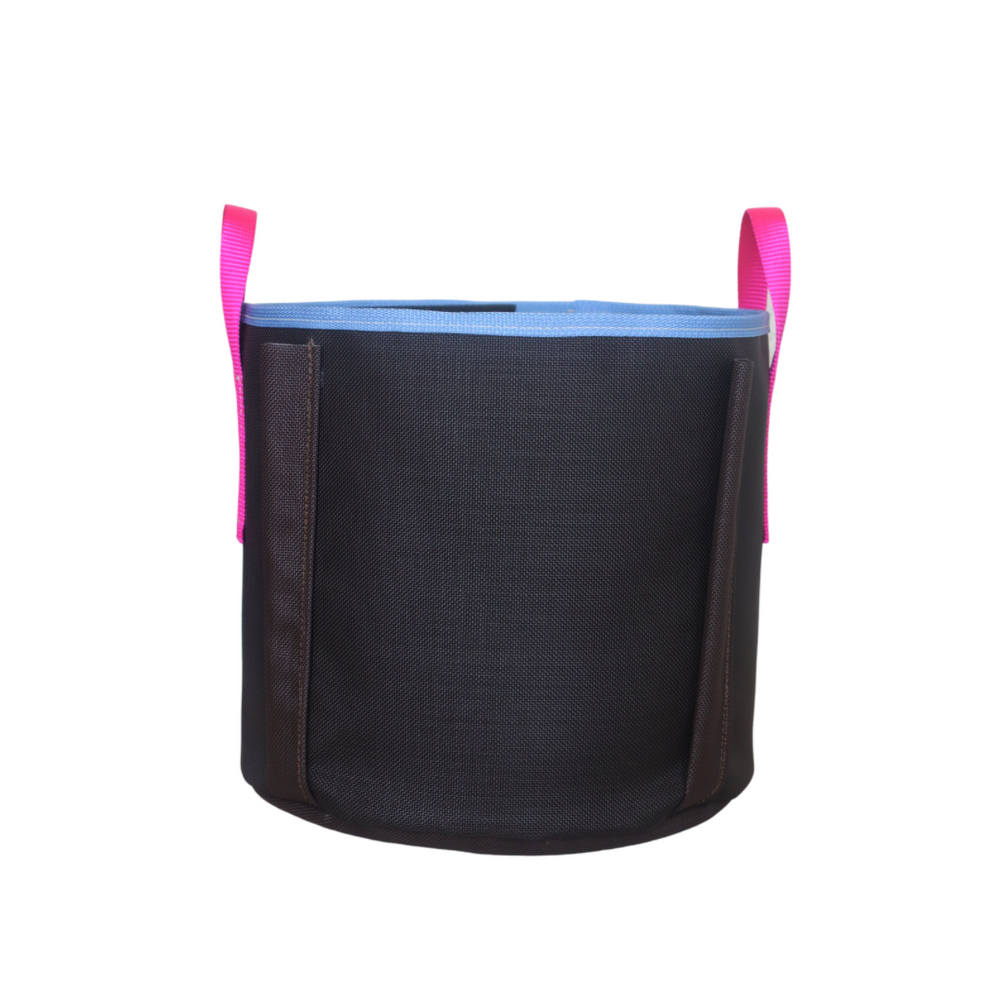 
            
                Load image into Gallery viewer, Gard&amp;#39;ner Stake It Series:  3, 6, 9, 14 Gallon Grow Bags with Pink Handles
            
        